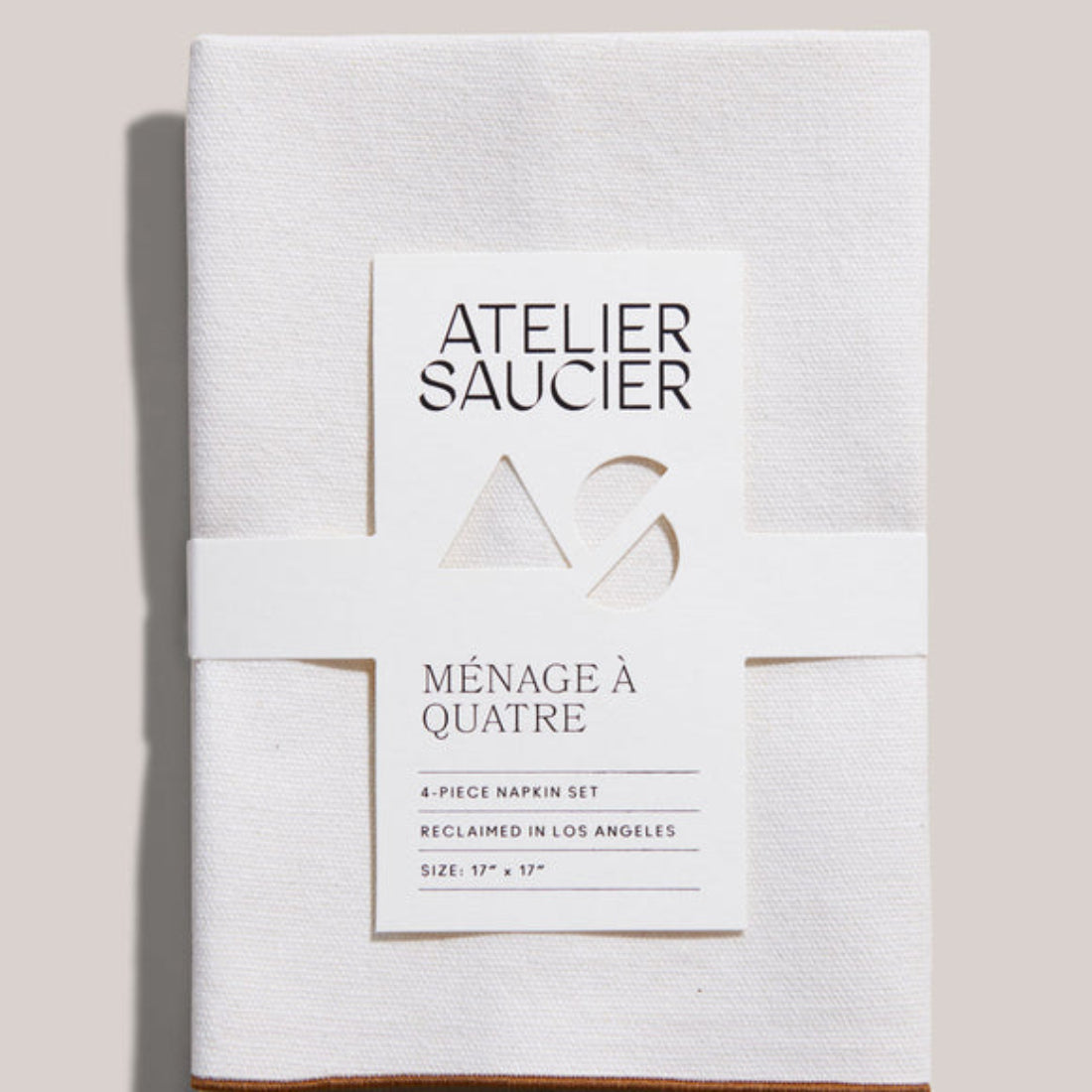 Mojave Burlap Napkin Set