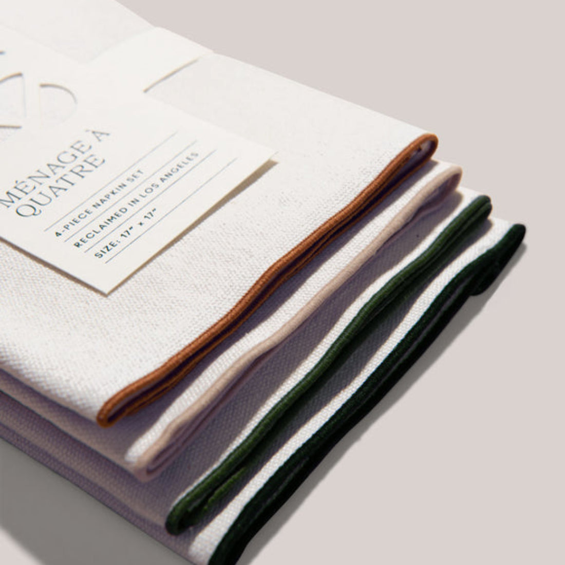Mojave Burlap Napkin Set