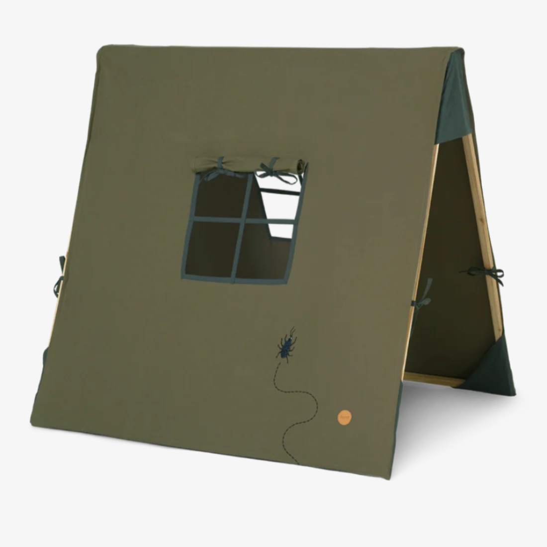 Tent with Beetle Embroidery