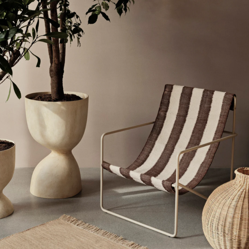 Desert Lounge Chair - Cashmere