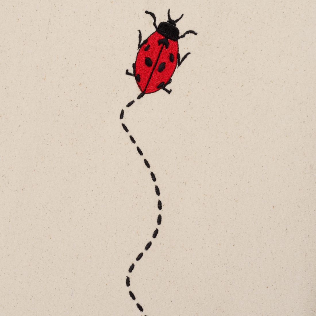 Tent with Ladybird Embroidery