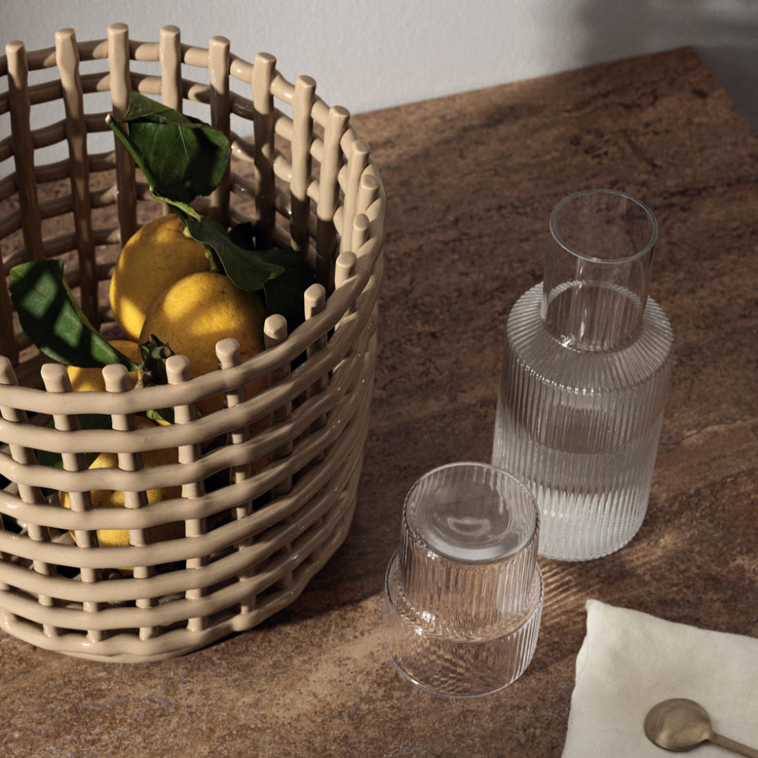 Ceramic Basket - Large