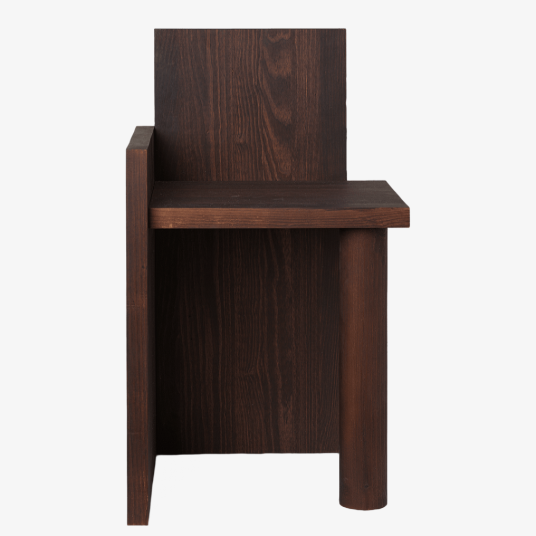 UTA Piece - Dark Stained Pine