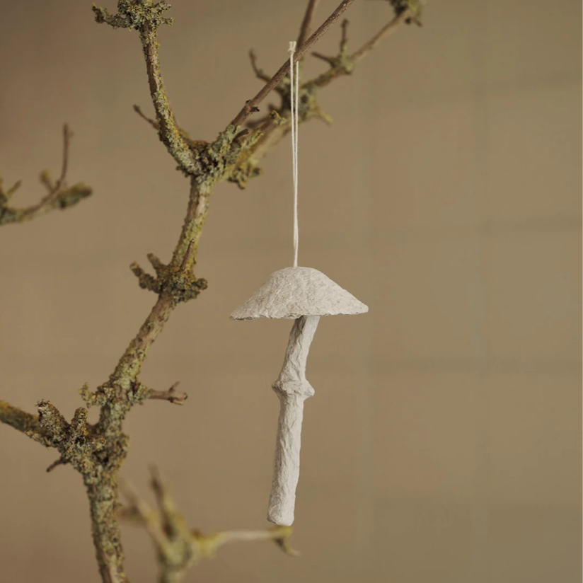 Mushroom Ornaments Set of 4