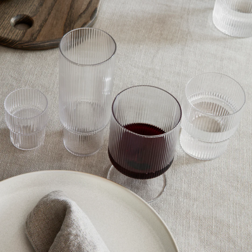 Ripple Small Glasses - Set of 4