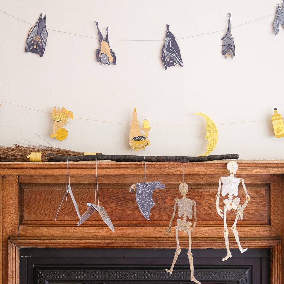 Bats Halloween Garland