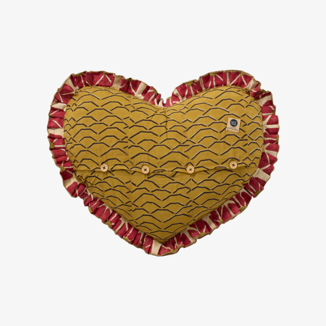 Erin Heart Pillow Large