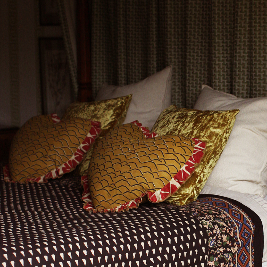 Erin Heart Pillow Large