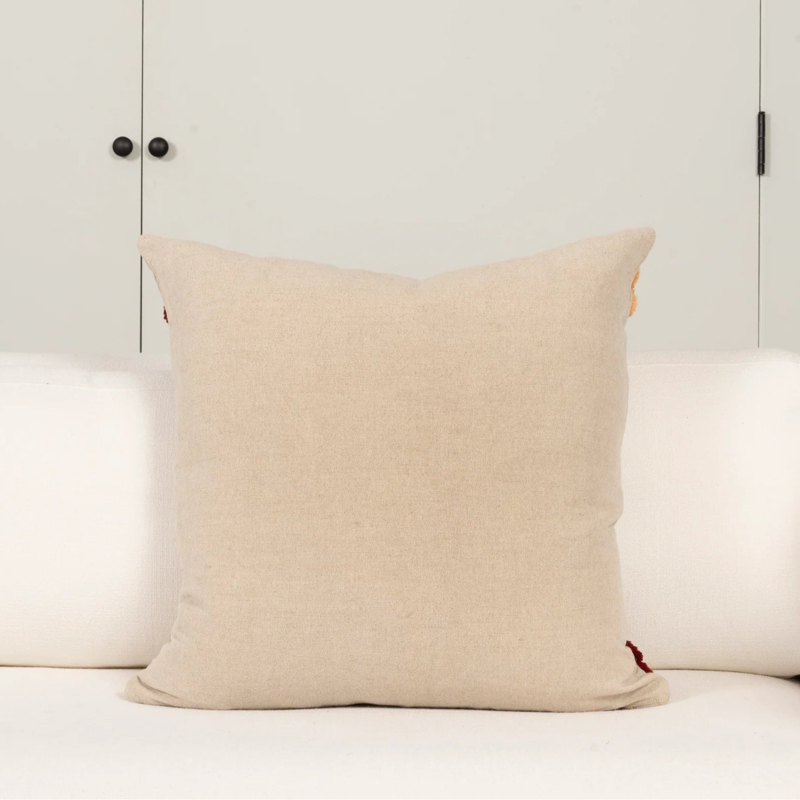 Be Nice Dora" Pillow - Natural/Multi