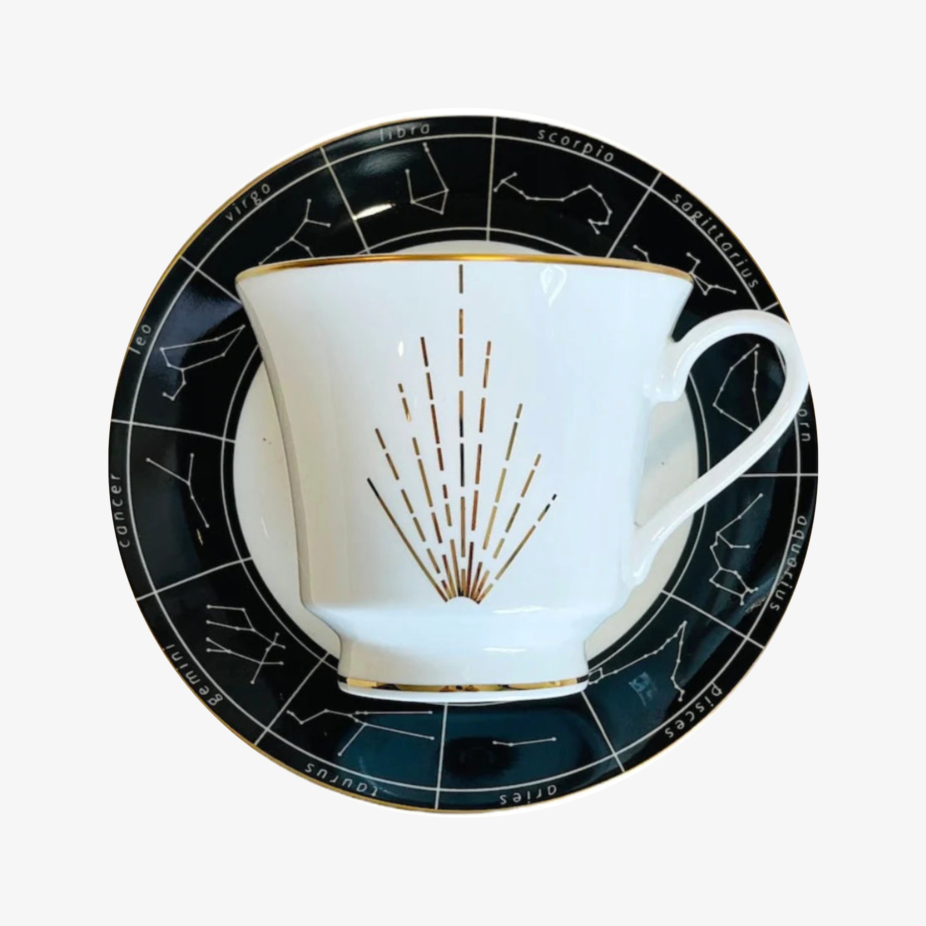 Astrological Lady Tea Cup