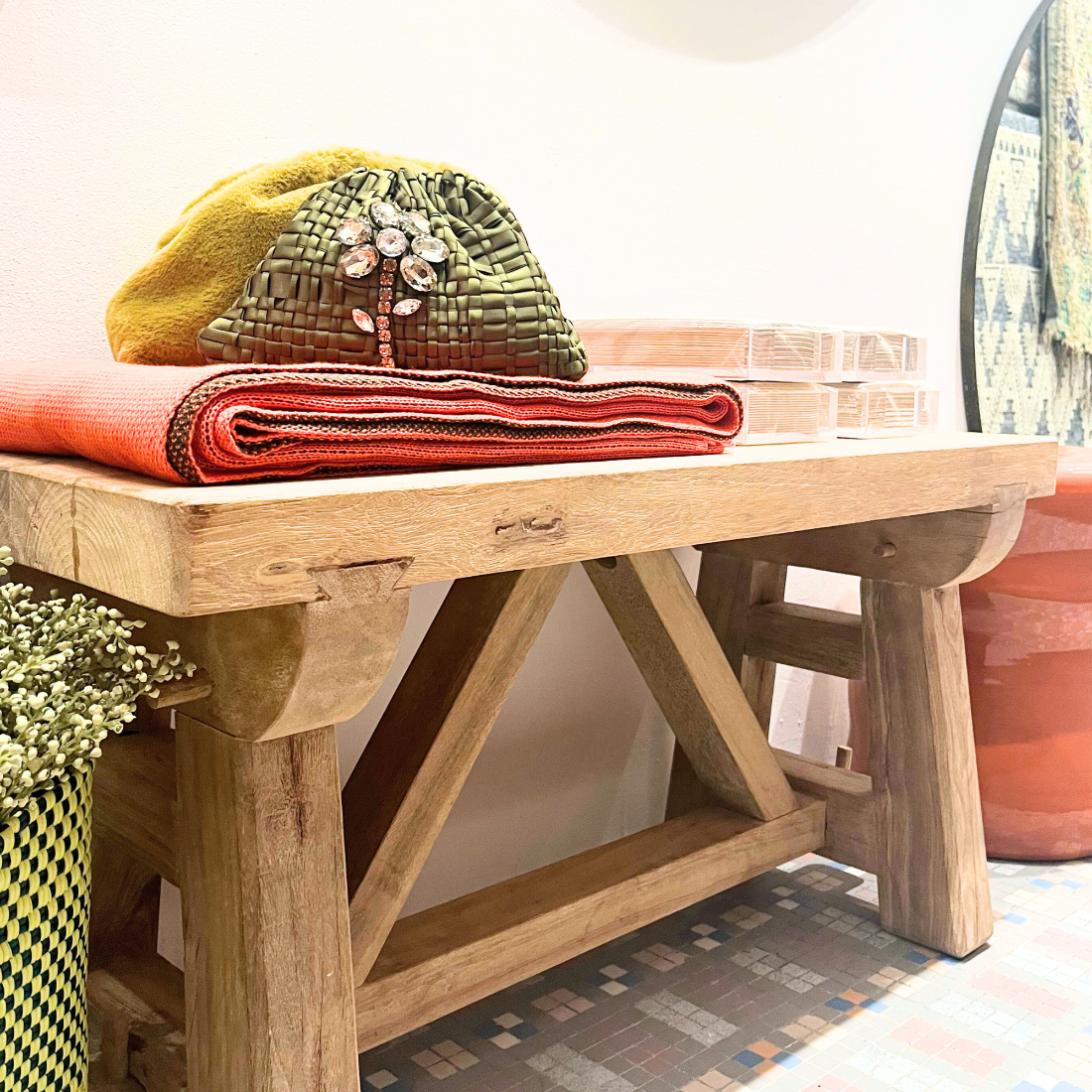 Timbers Trestle Bench