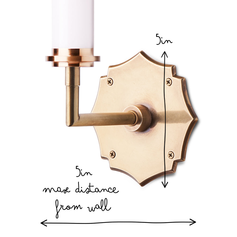 Single Insignia Wall Fixture