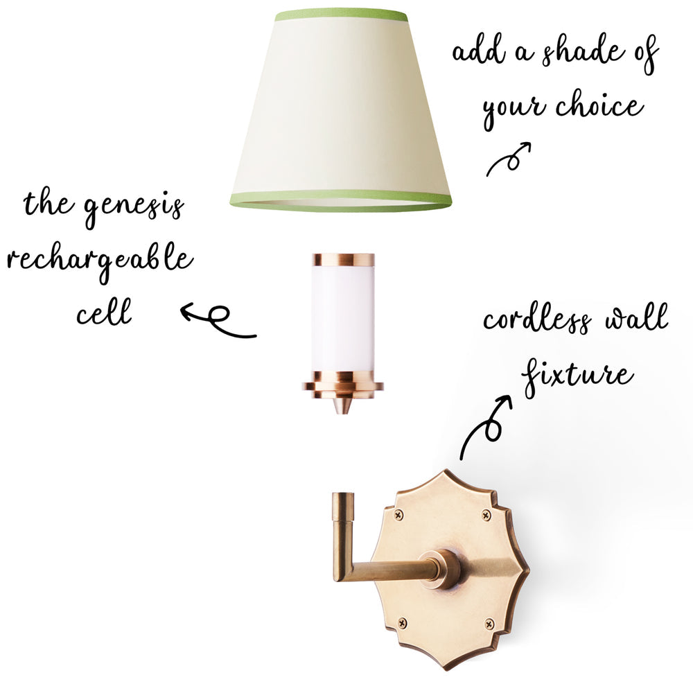 Single Insignia Wall Fixture