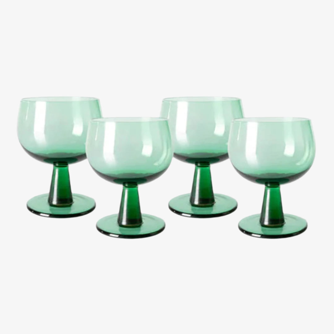 Green Wine - Set of 4