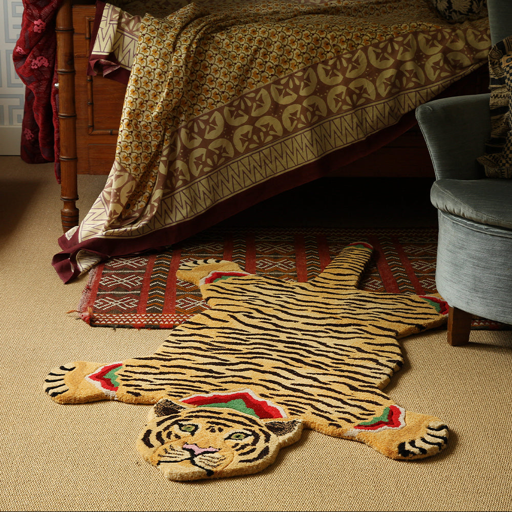 Babul Bombay Tiger Rug - Large