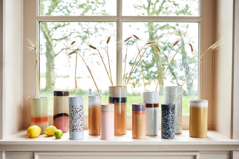 70s Ceramics | Vase XL Tornado