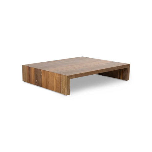 Wooden Plateau Low Side Table