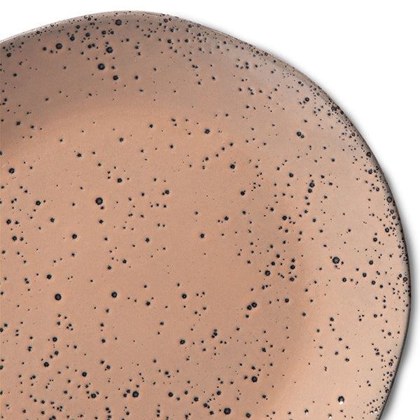 Gradient Dessert Plate Set of 2 Taupe