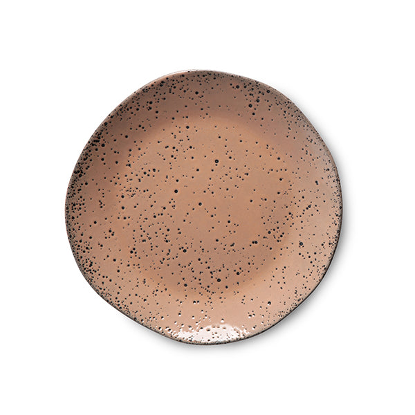 Gradient Dessert Plate Set of 2 Taupe