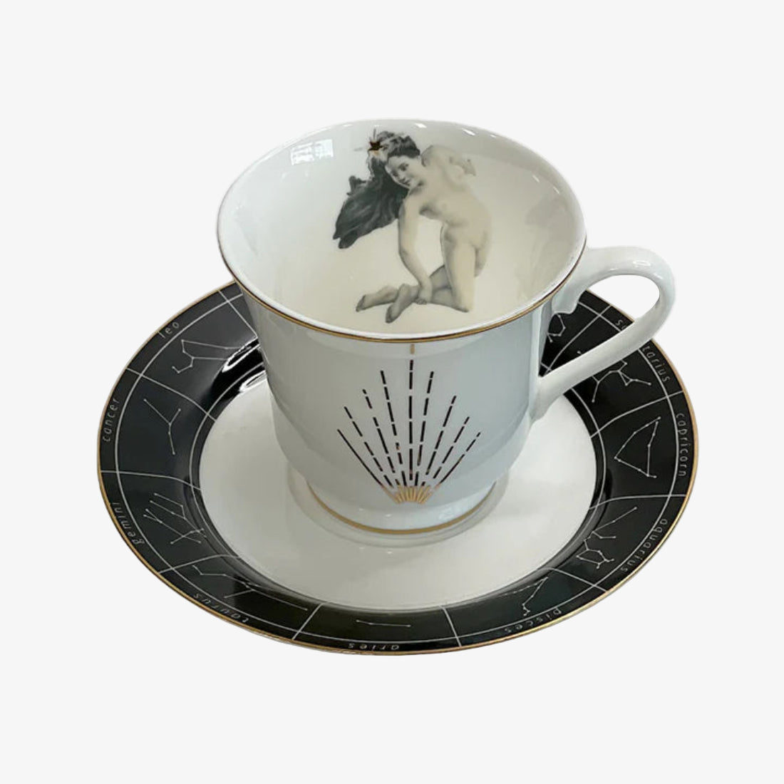 Astrological Lady Tea Cup
