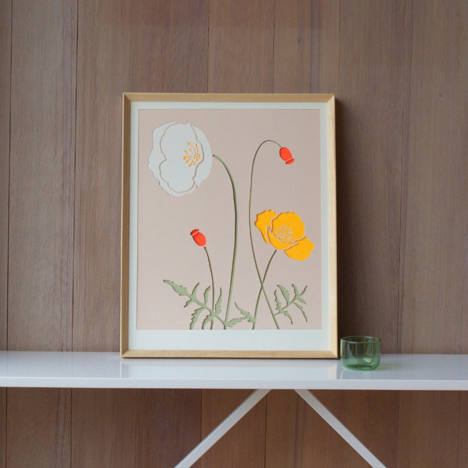 Orange Iceland Poppy