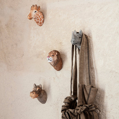 Animal Hand-Carved Hook