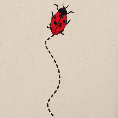 Tent with Ladybird Embroidery