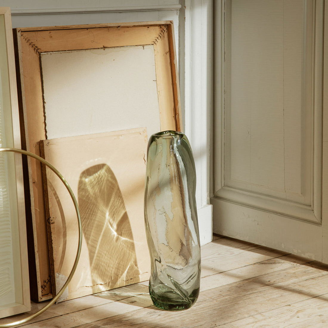 Water Swirl Vase - Tall