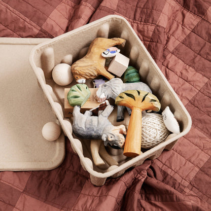 Hand-carved Savanna Bush