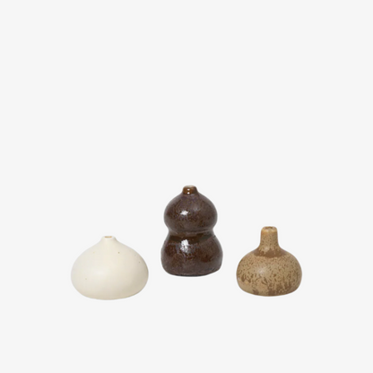 Komo Mini Vases - Set of 3