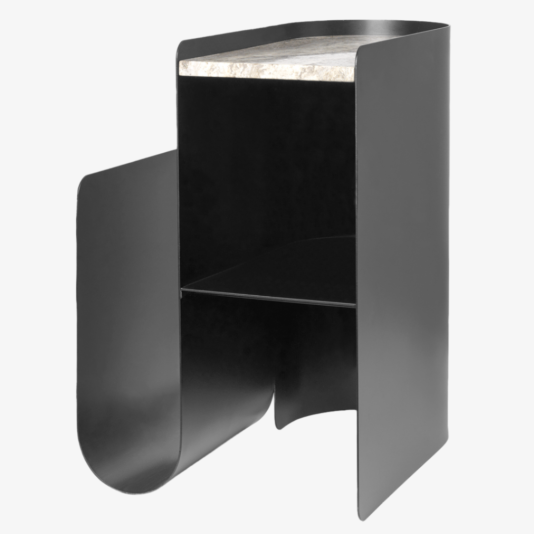 Vault Side Table - Black