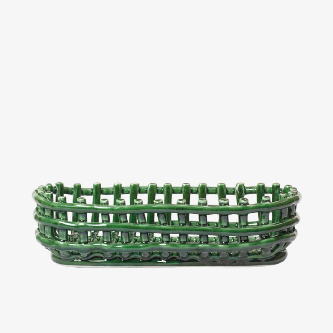 Ceramic Basket - Oval
