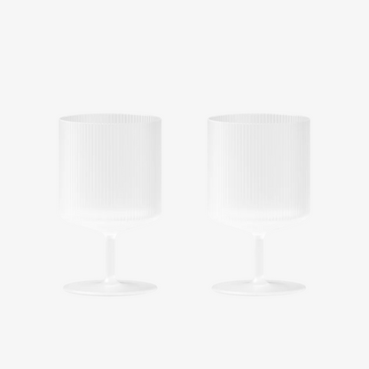Ripple Wine Glasses - Set of 2