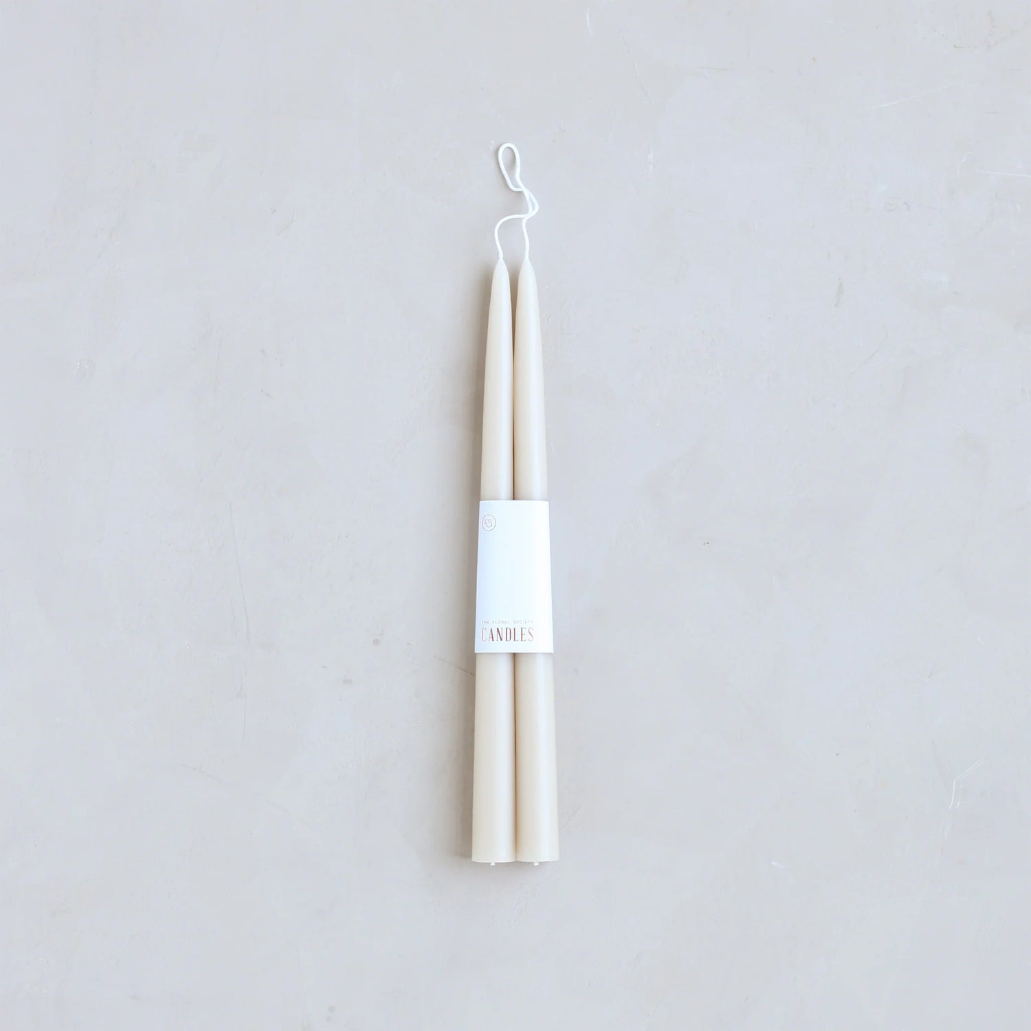 12&quot; Dipped Taper Candles Parchment