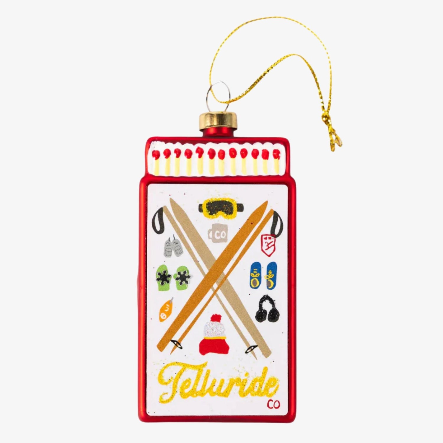Telluride Matchbook Ornament