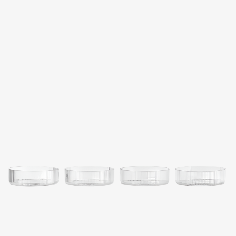 Ripple Serving Bowls - Set of 4