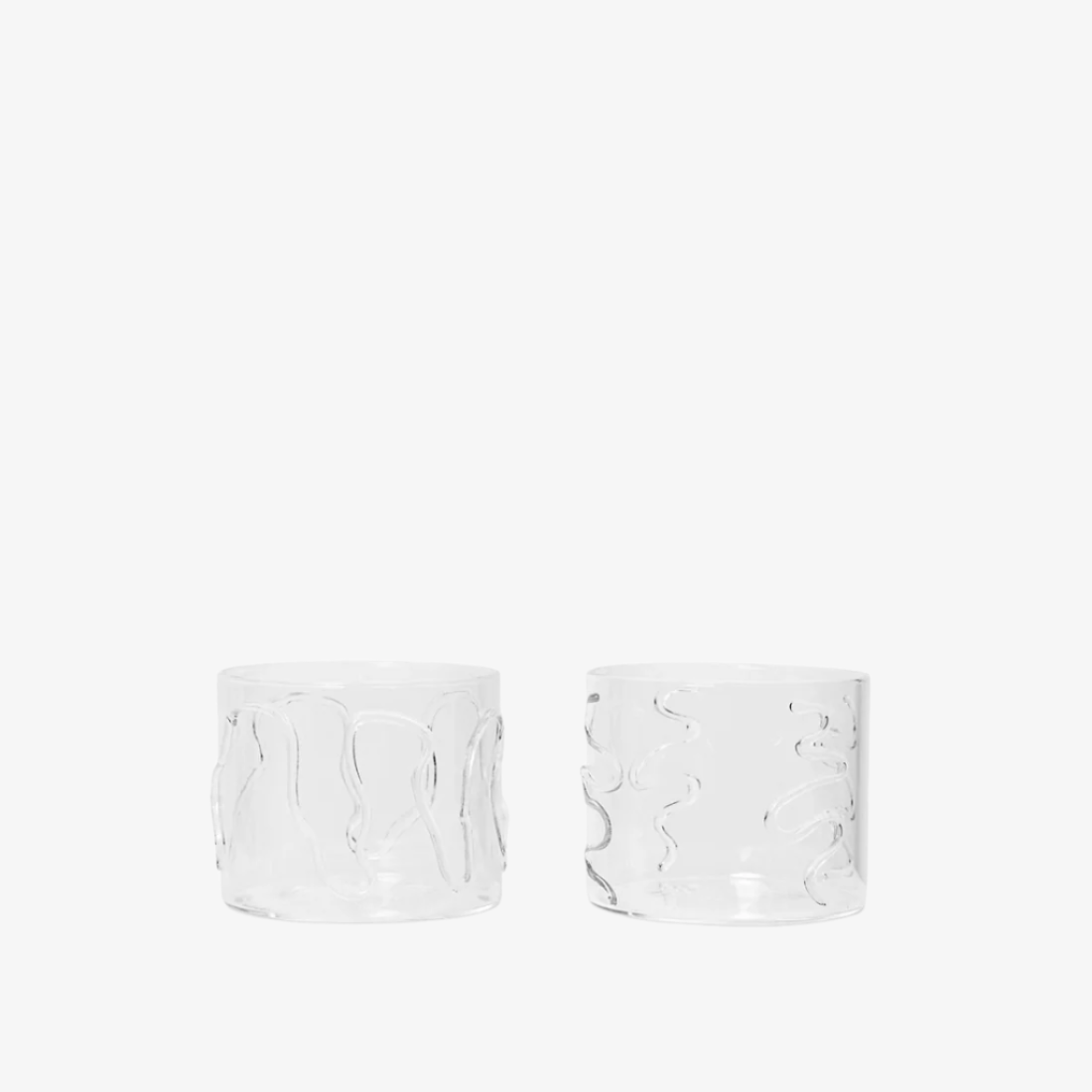 Doodle Glasses - Set of 2 - Low