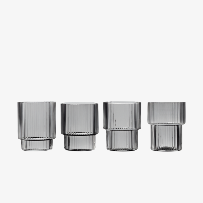 Ripple Glasses - Set of 4