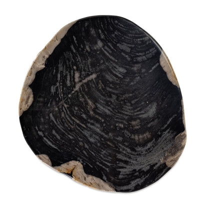 Kos End Table - Light Petrified Wood