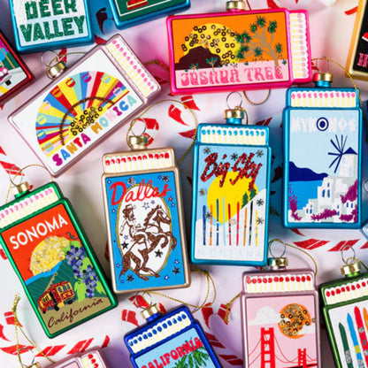 Big Sky Matchbook Ornament