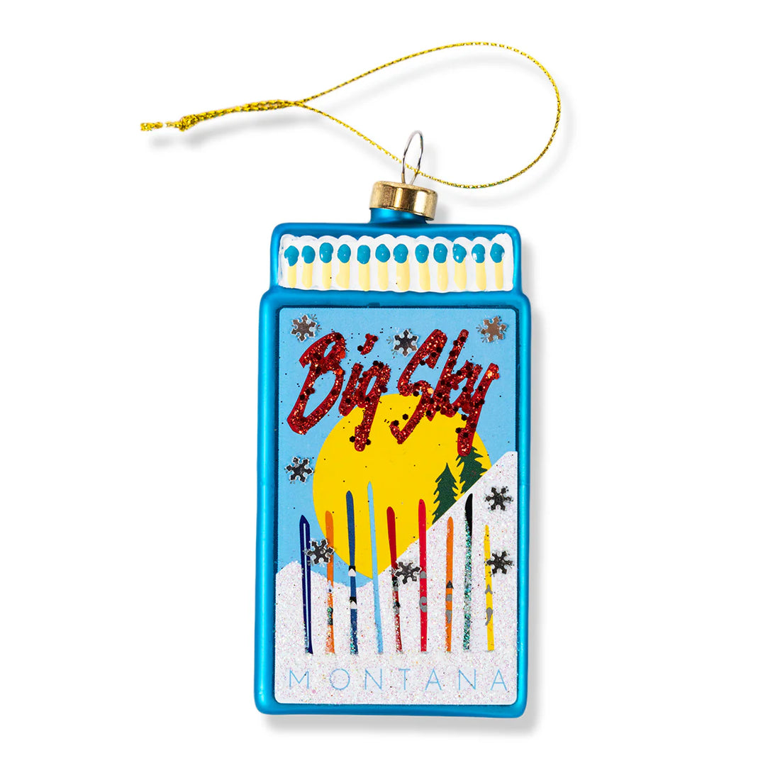 Big Sky Matchbook Ornament