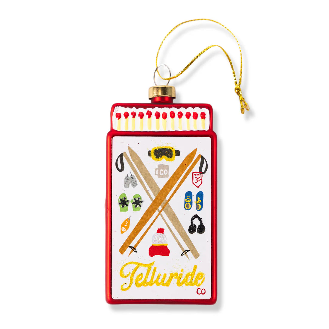 Telluride Matchbook Ornament