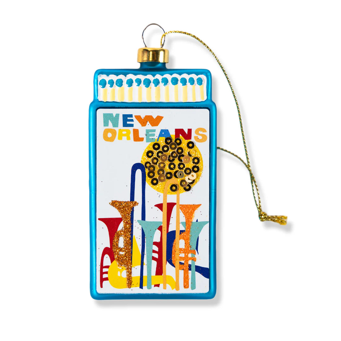 New Orleans Matchbook Ornament