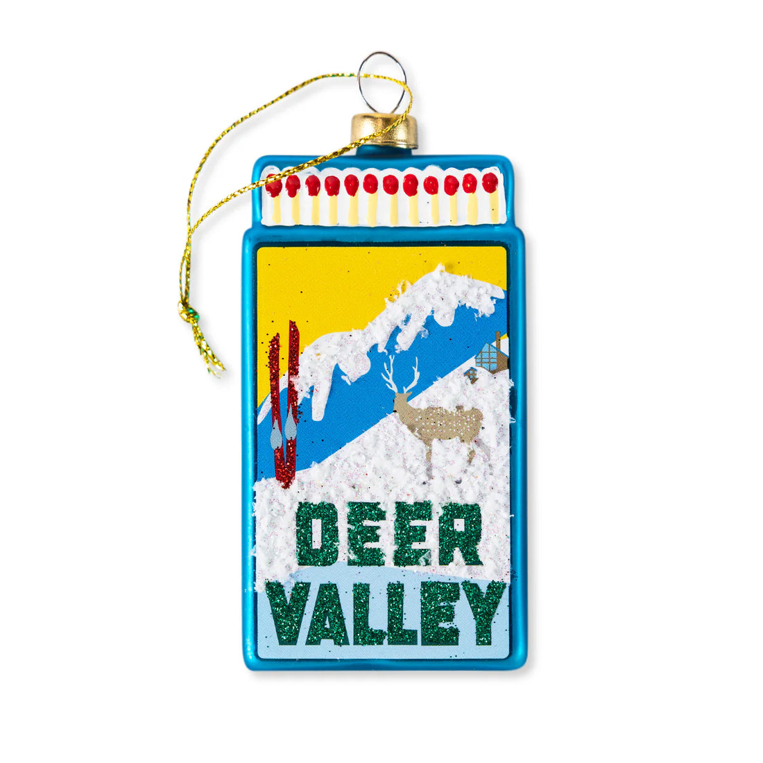 Deer Valley Matchbook Ornament