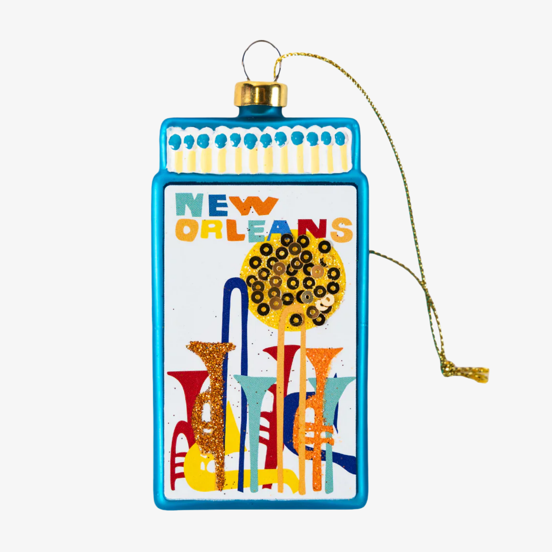 New Orleans Matchbook Ornament