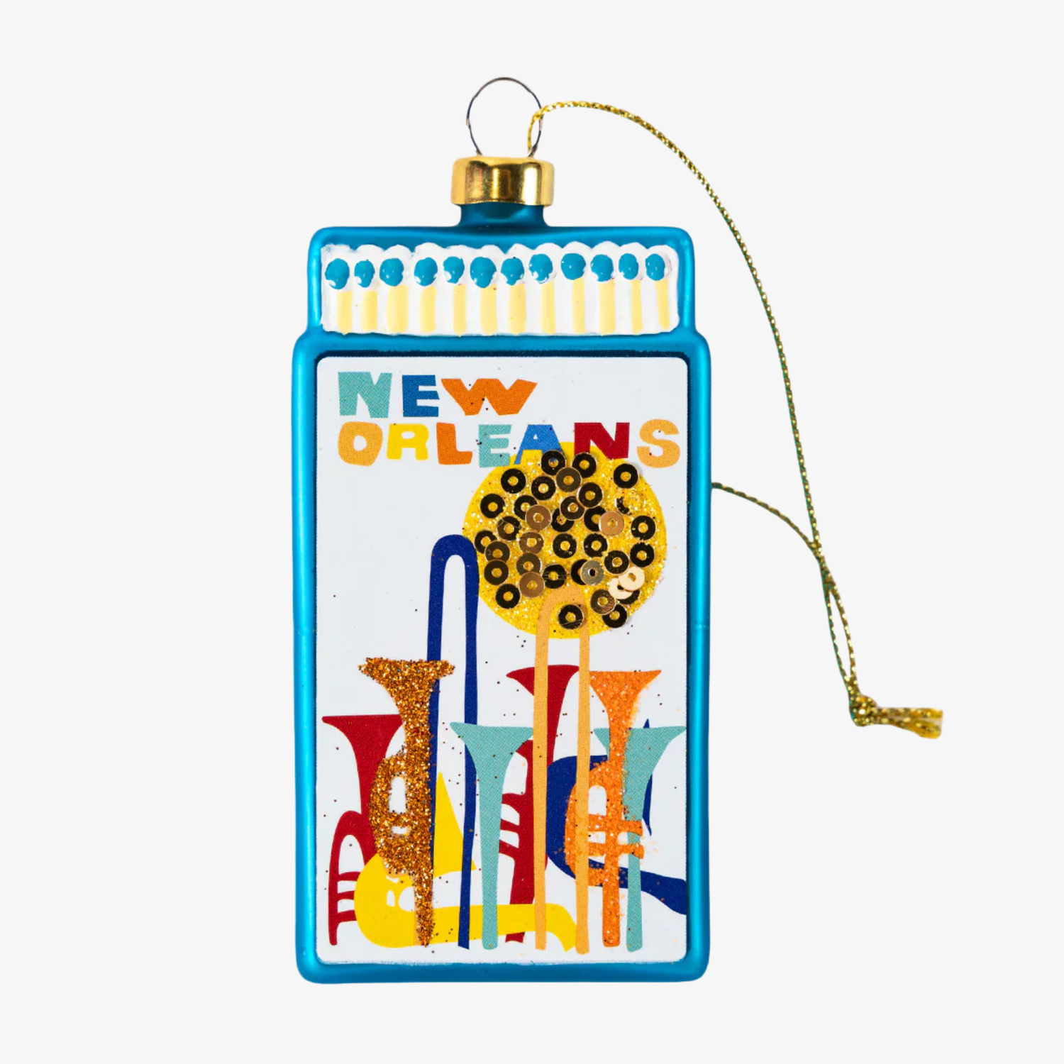 New Orleans Matchbook Ornament