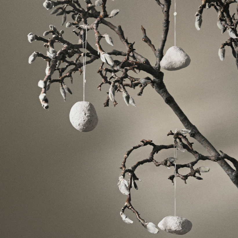 Snowball Ornaments - Set of 3