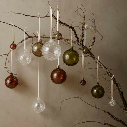 Twirl Ornaments - M - Set of 4