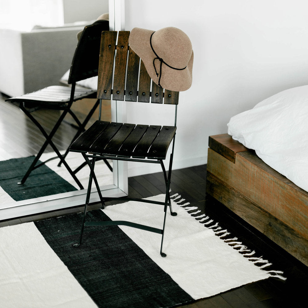 Charcoal Kilim Throw/Rug