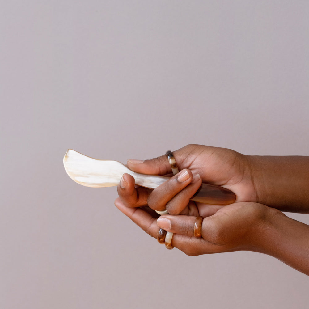 Horn Butter &amp; Cheese Spreader